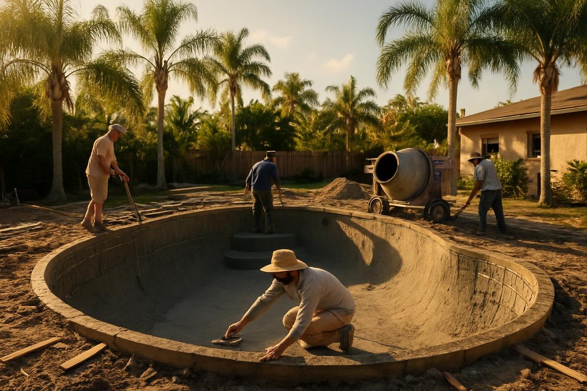 Arvella Pool Builders in Port St. Lucie